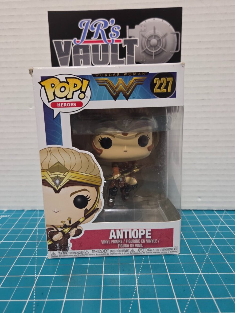 Funko POP Heroes DC Wonder Woman Antiope 227 Vinyl Figure